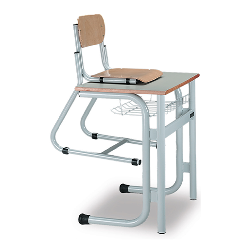 Single Desk With Grid Shelf- Heavy Duty – Accura Concepts